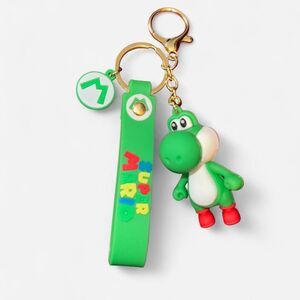 NWT Nintendo Super Mario Yoshi Keychain / Bag Charm
